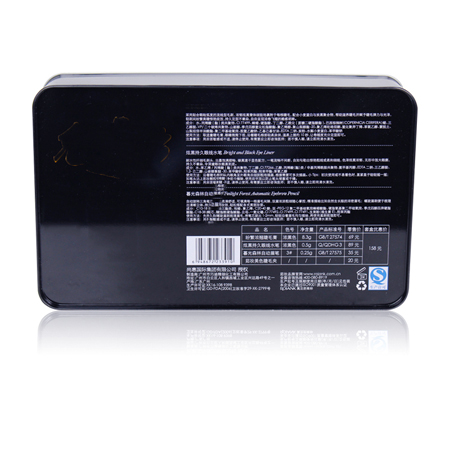 cosmetic tins for eye makeup